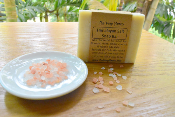 Himalayan Salt Soap (Best Seller for Skin Renewal, Eczema, Psoriasis, Odor Control)