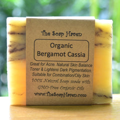 The Soap Haven Organic Bergamot Cassia Soap Bar