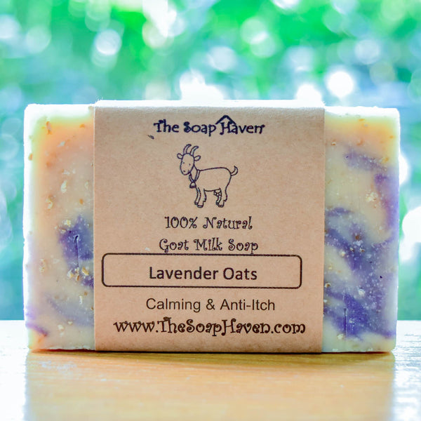Lavender & Oats Goat Milk Soap (Popular!)