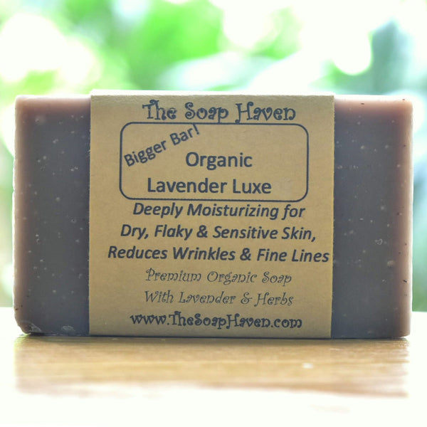 The Soap Haven Organic Lavender Luxury Soap Bar