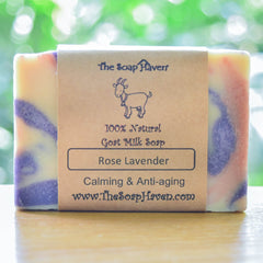 Rose & Lavender Goat Milk Soap (Popular!)